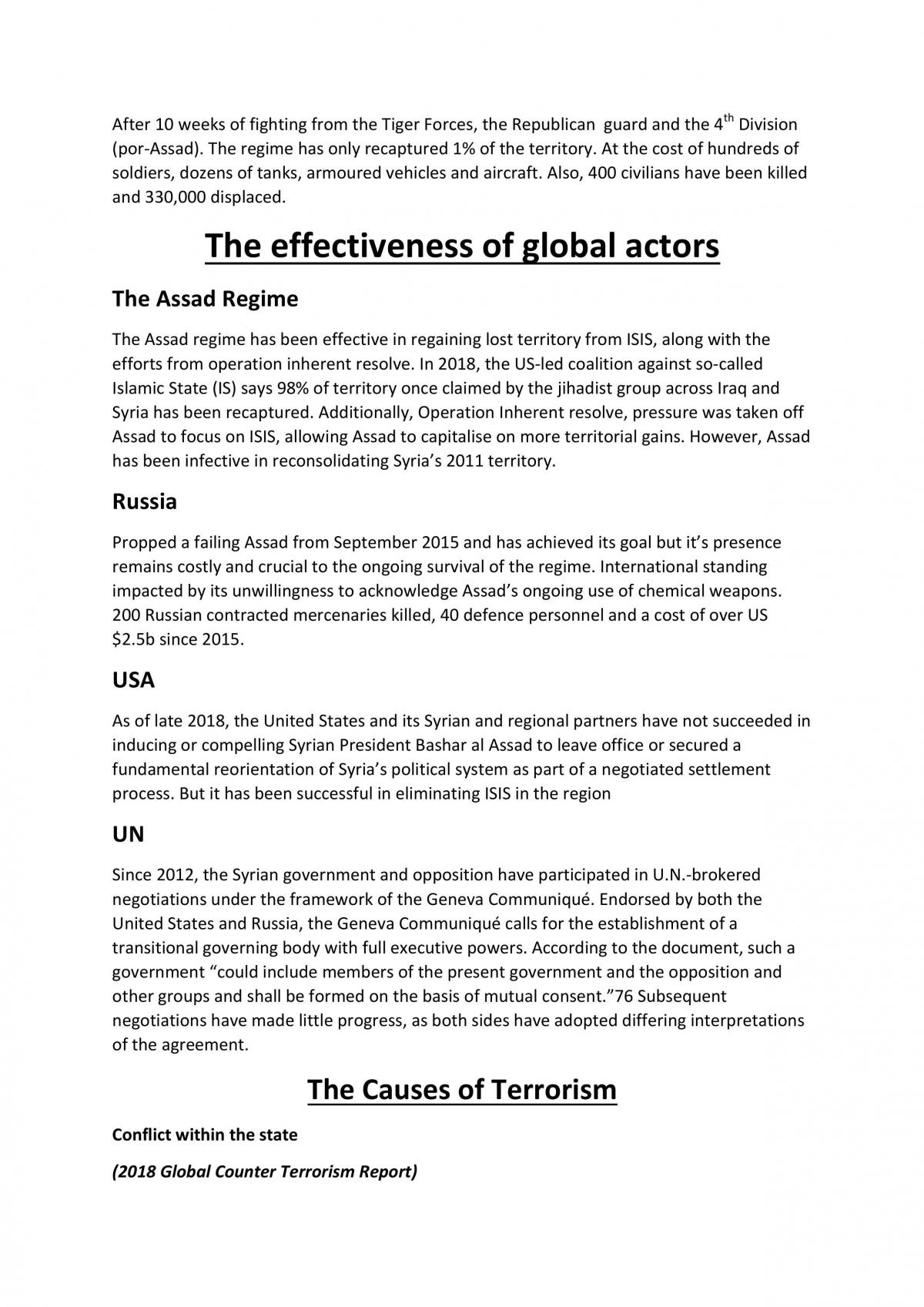 Unit 4 Global Politics Study Notes  - Page 20