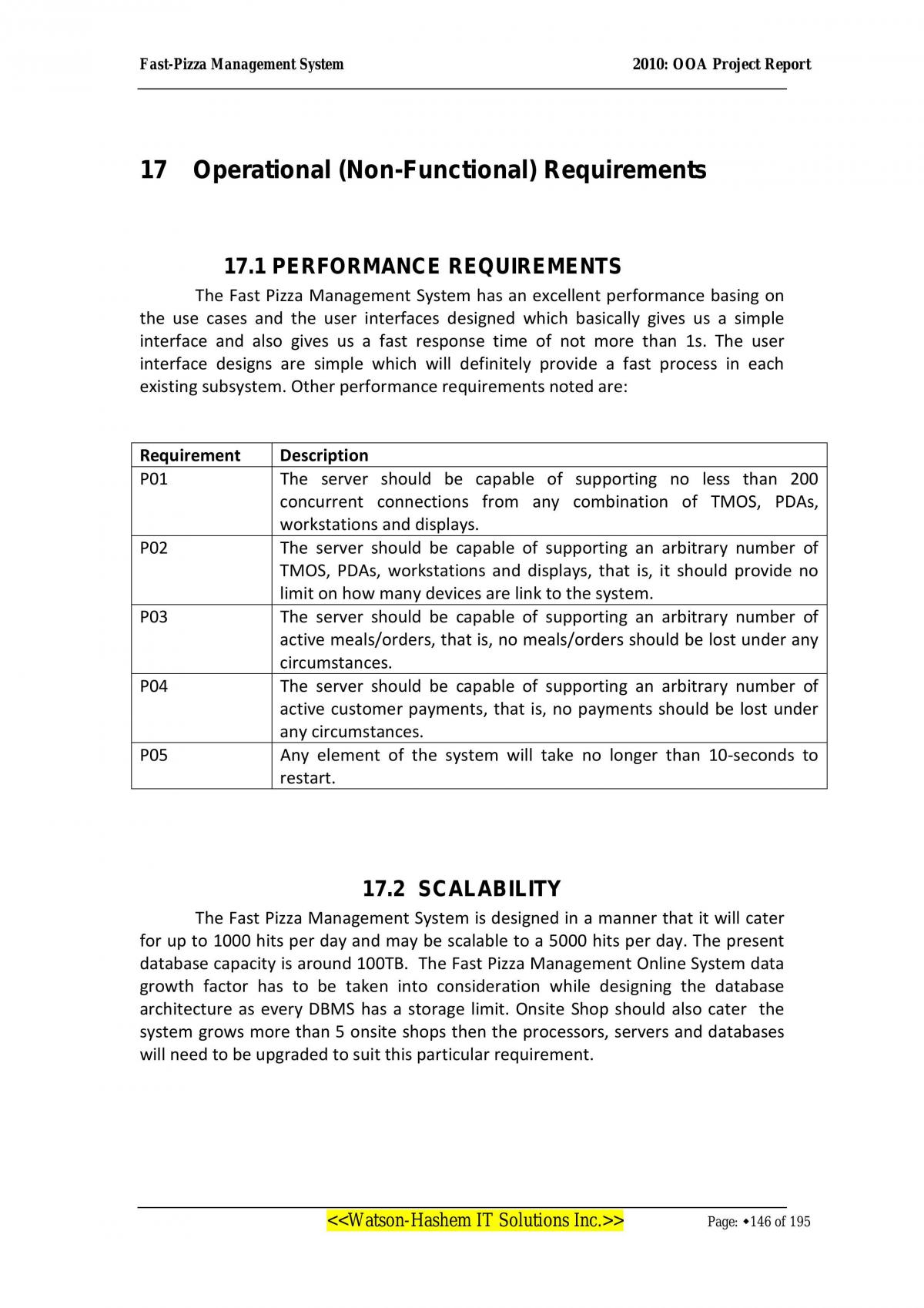 Object Orientated Analysis Major Group Project - Page 146