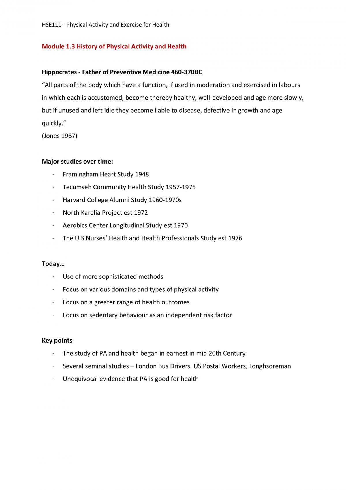 HSE111 Exam Notes - Page 6