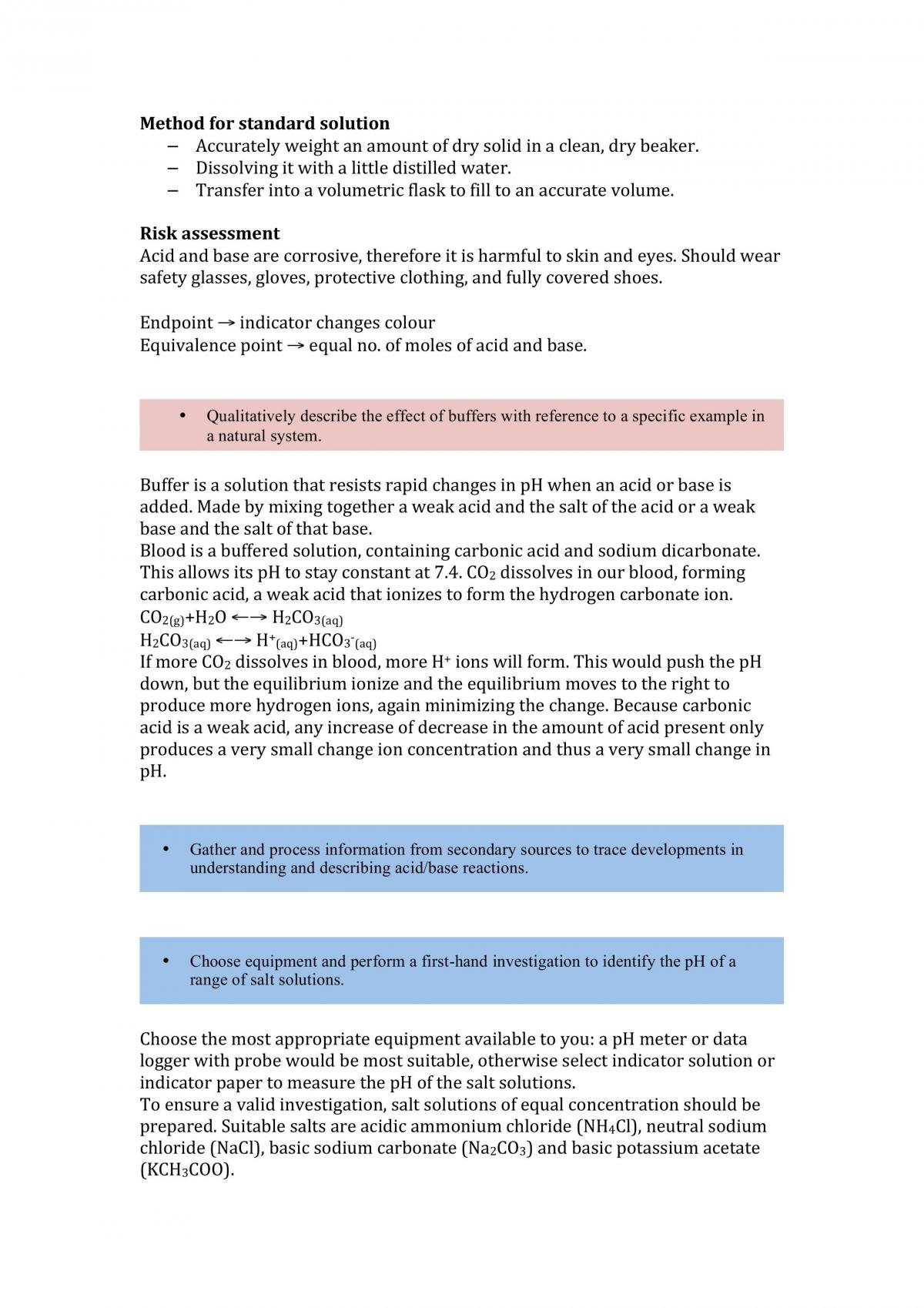 The Acidic Environment Full Summary - Page 15