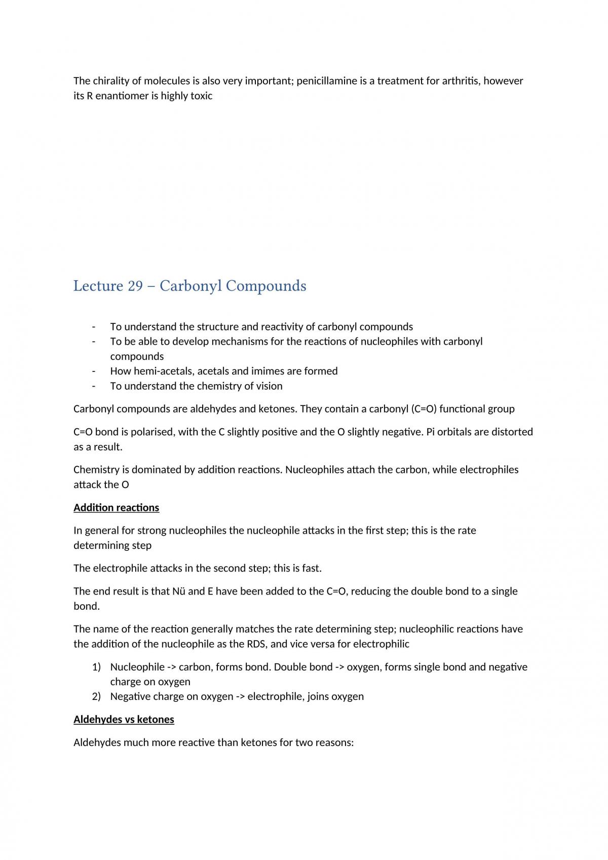 CHEM191 (The Chemical Basis of Biology and Human Health) complete set of study notes - Page 43
