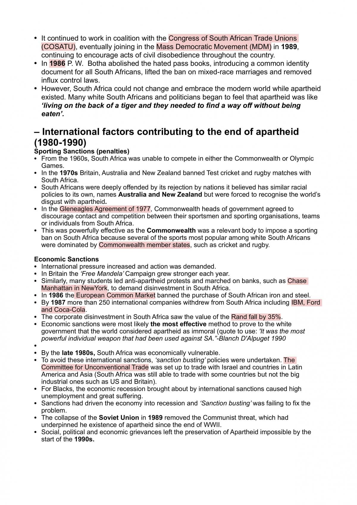 Fully Modern History Notes - Page 74