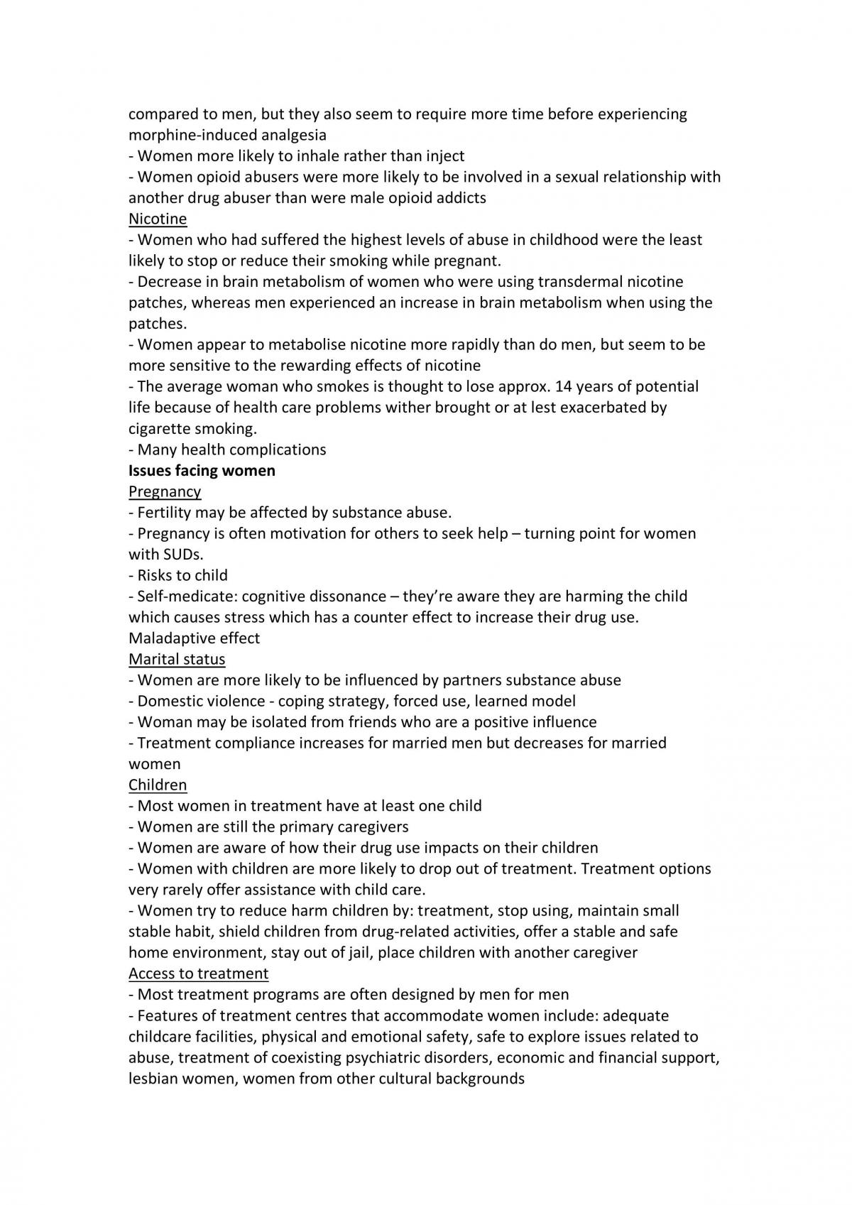 Addiction Studies full notes  - Page 41