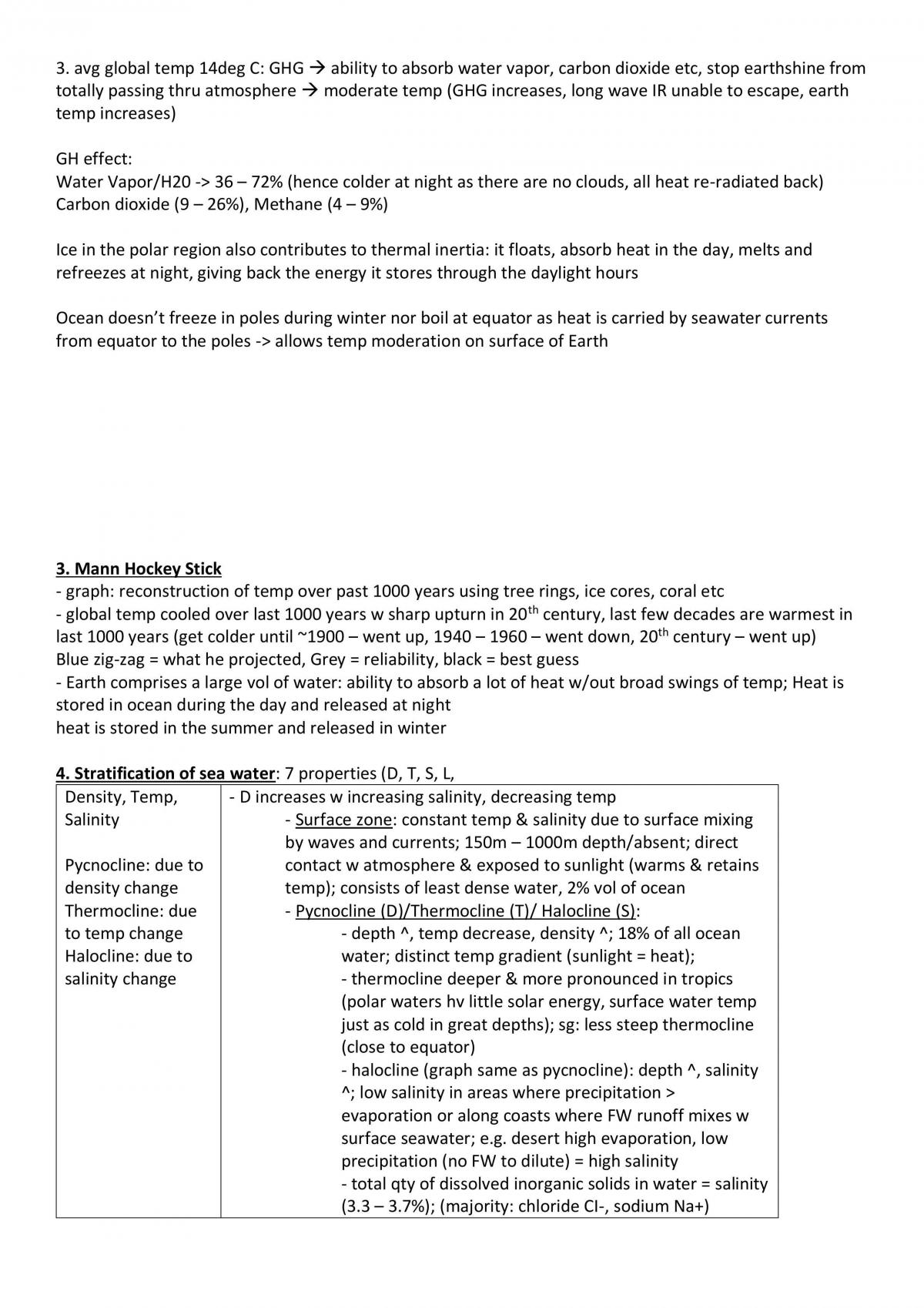 MT1004 Introduction to Meteorology and Oceanography Full Notes - Page 22