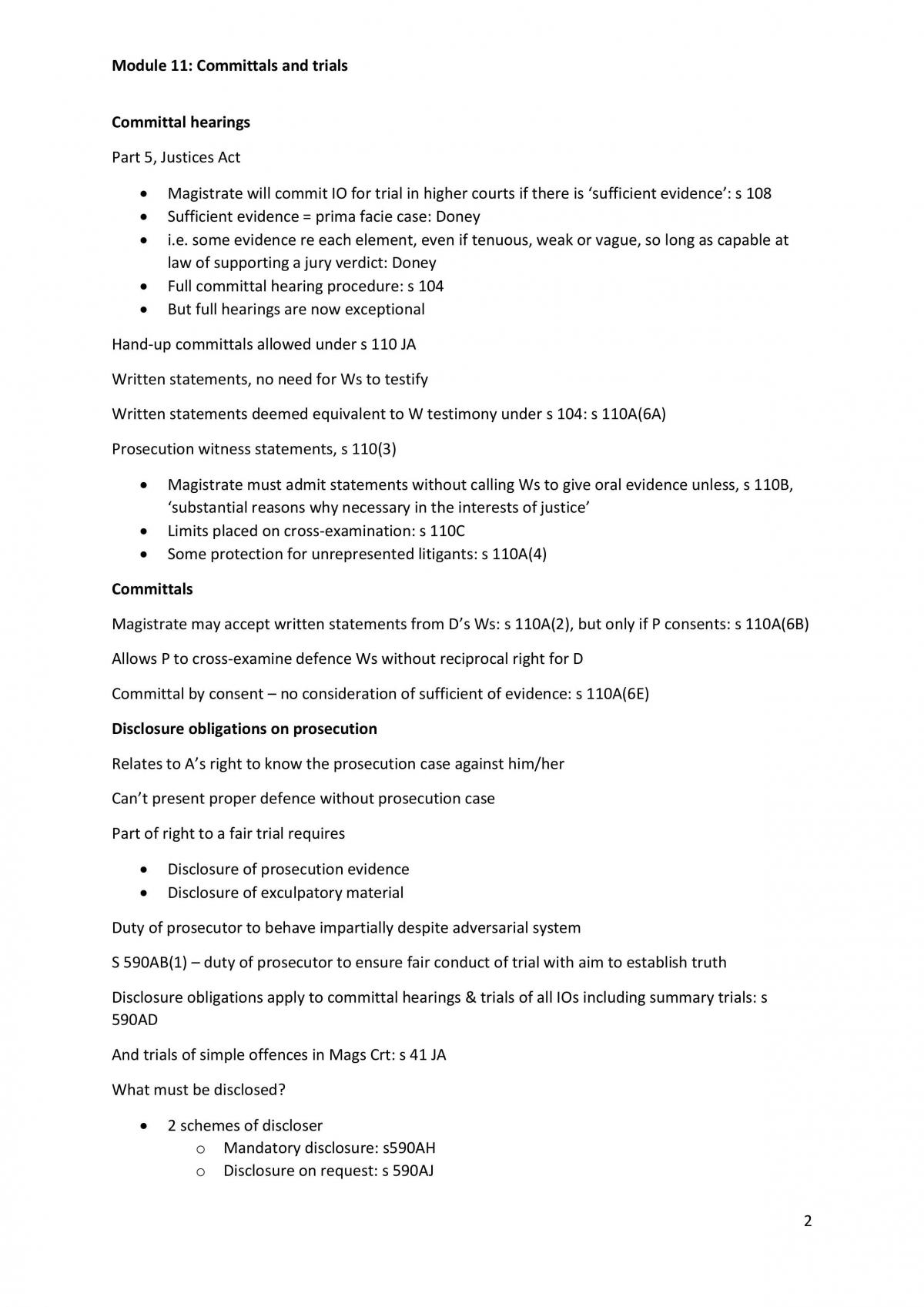 2020LAW Crime 2 Complete Study Notes - Page 64