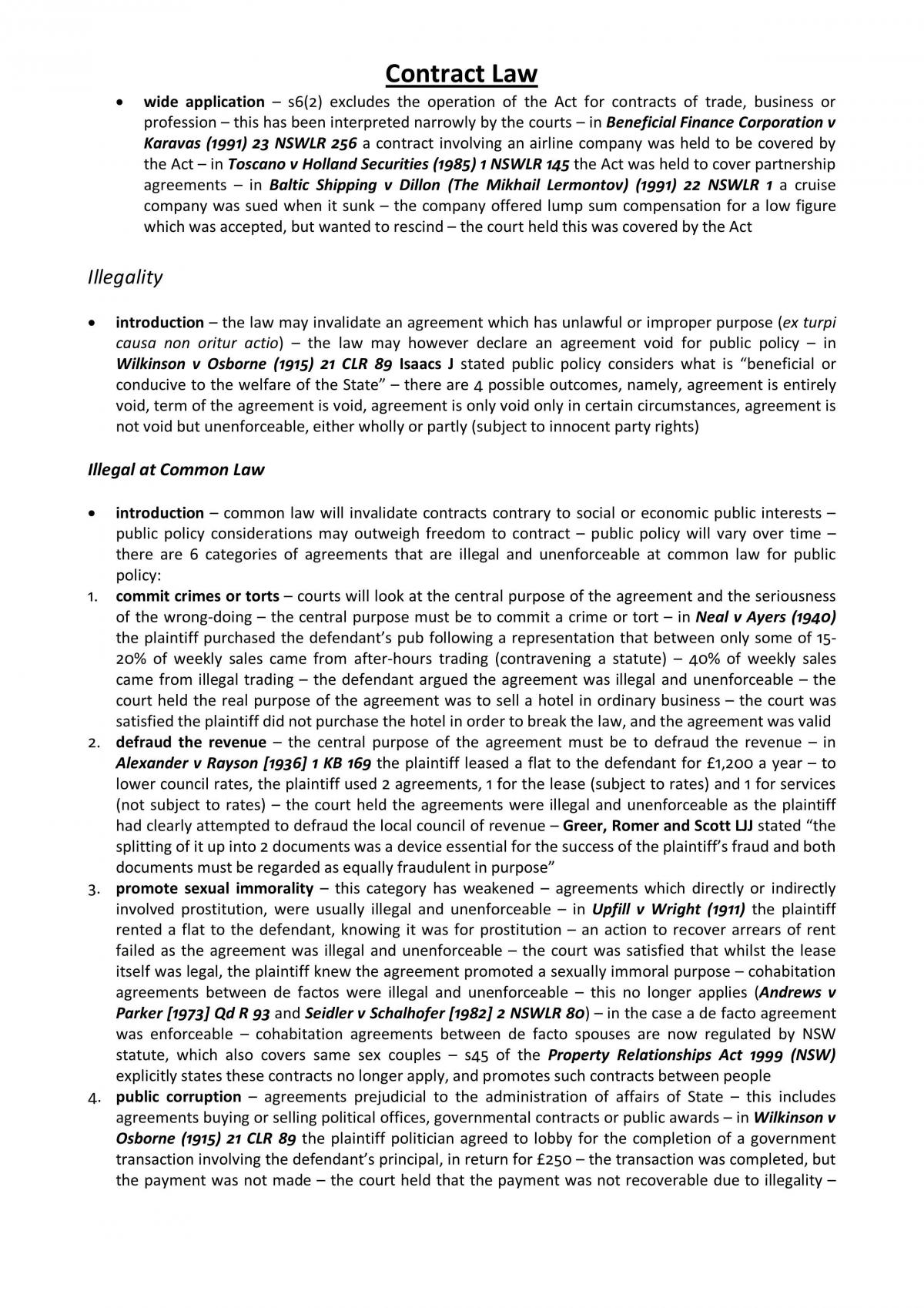 Contracts Law Notes - Page 46