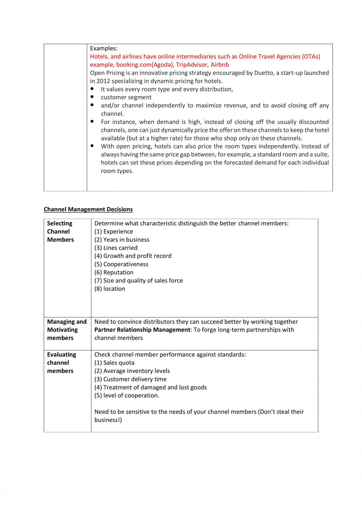 Marketing Study Notes  - Page 38