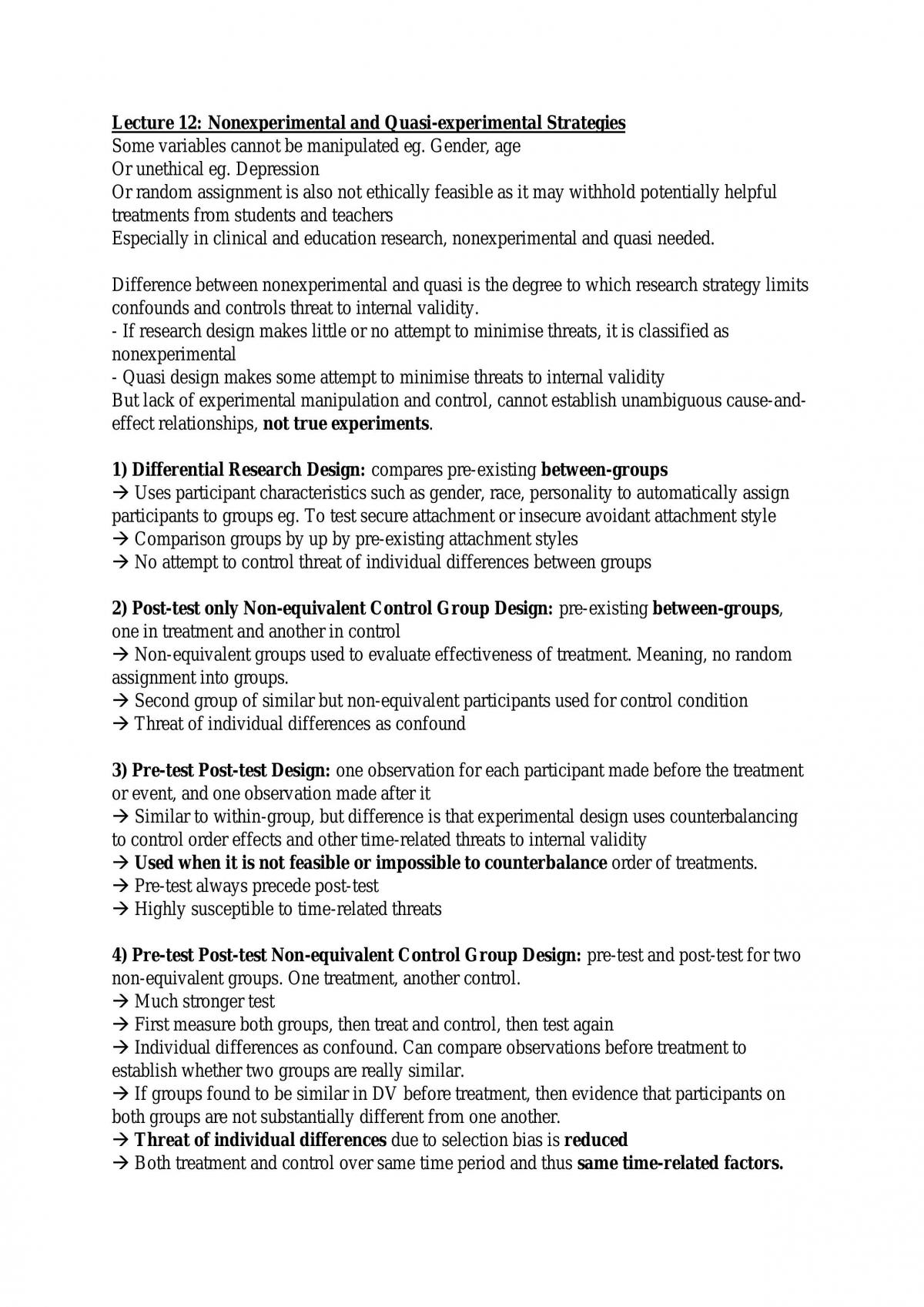 Research Methods 1 Notes - Page 27