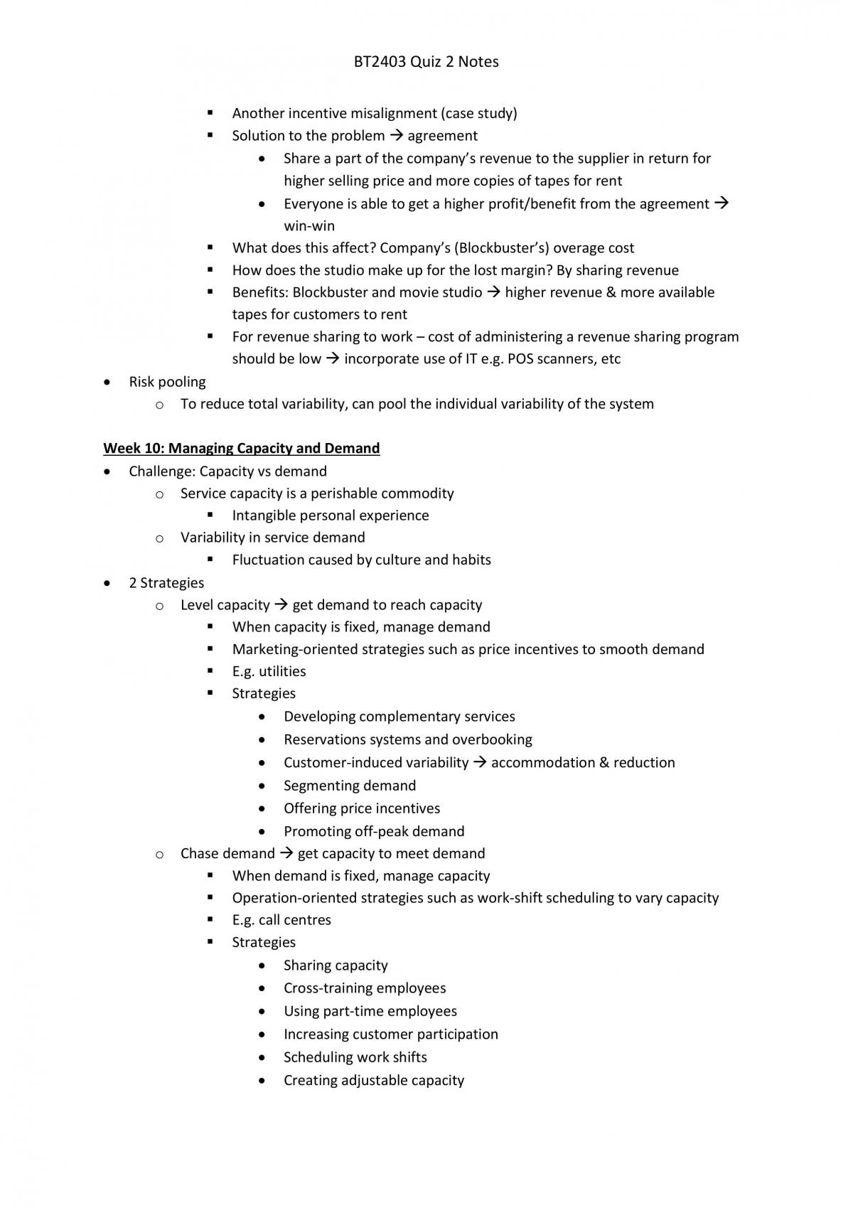 Services Operations Management Notes - Page 18