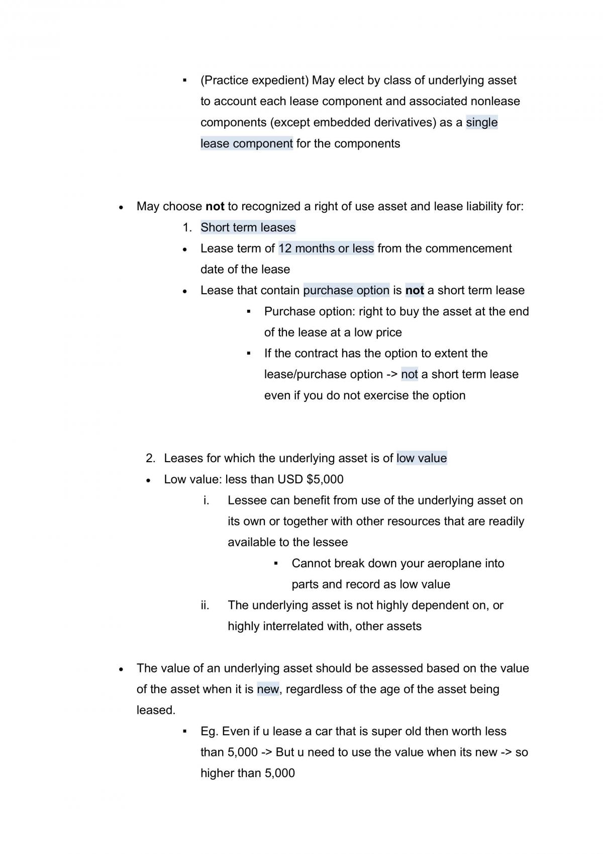 ACC2708 Summary Notes - Page 17
