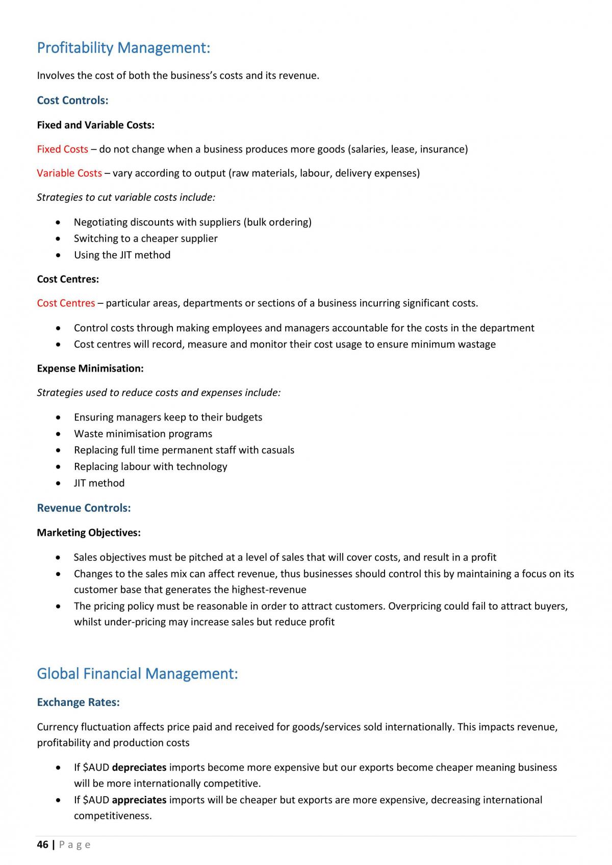 Complete Business Studies Notes - Page 47