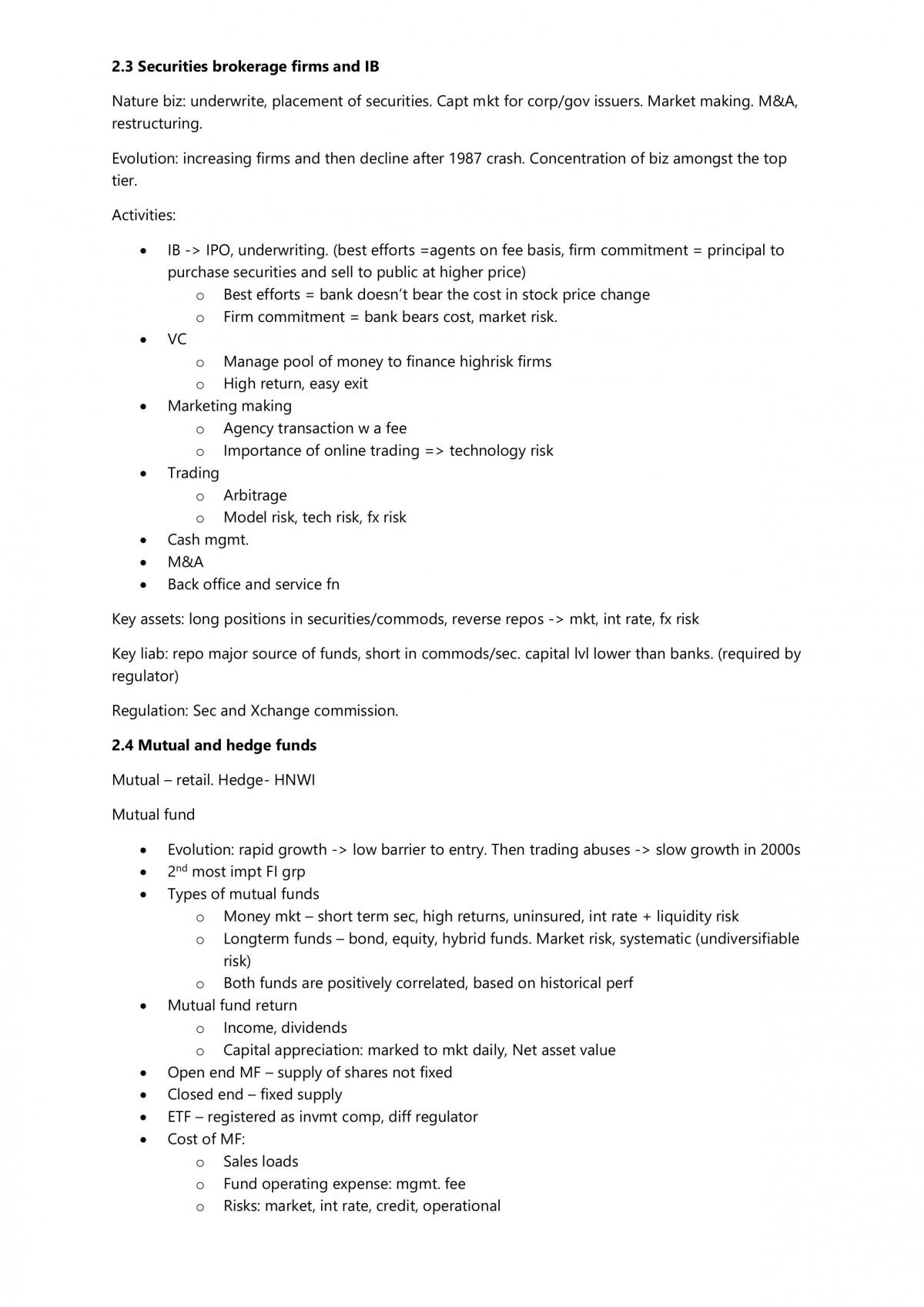 Global Financial Risk Management Complete Study Notes  - Page 3