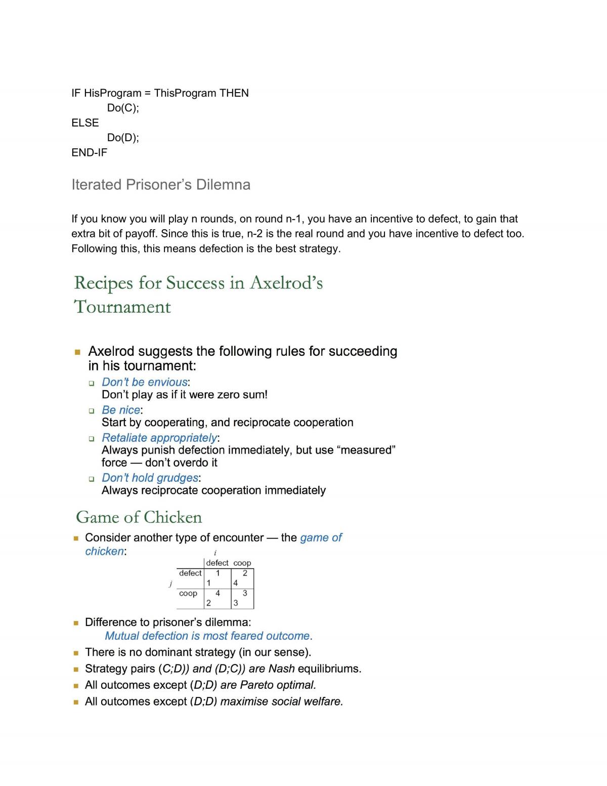 Intelligent Agents - Full, Condensed Study Notes - Page 25