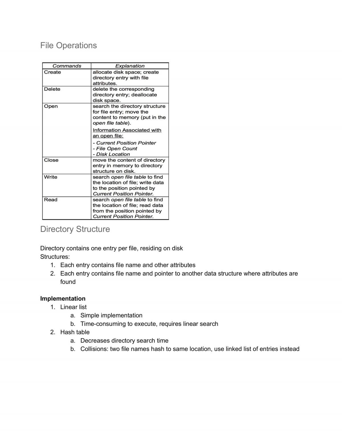 Full Condensed Study Notes - Operating Systems - Page 35