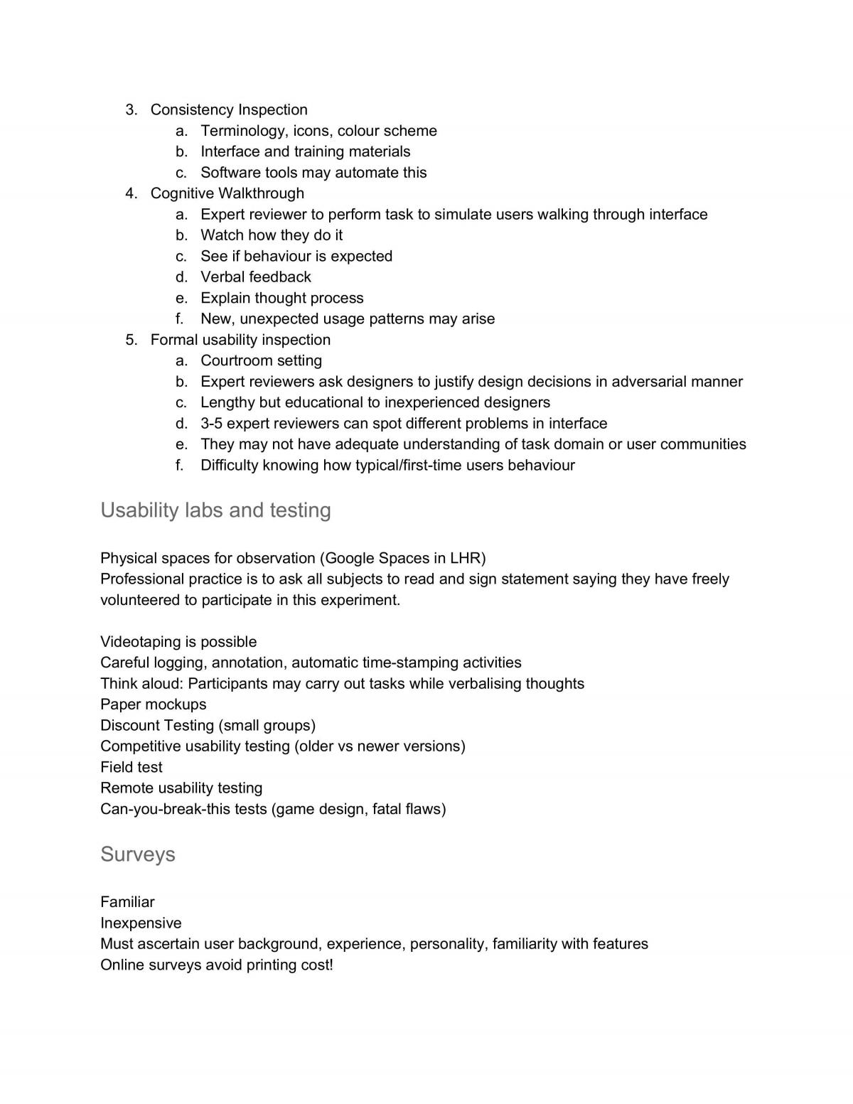Full Condensed Study Notes - Human Computer Interaction - Page 18