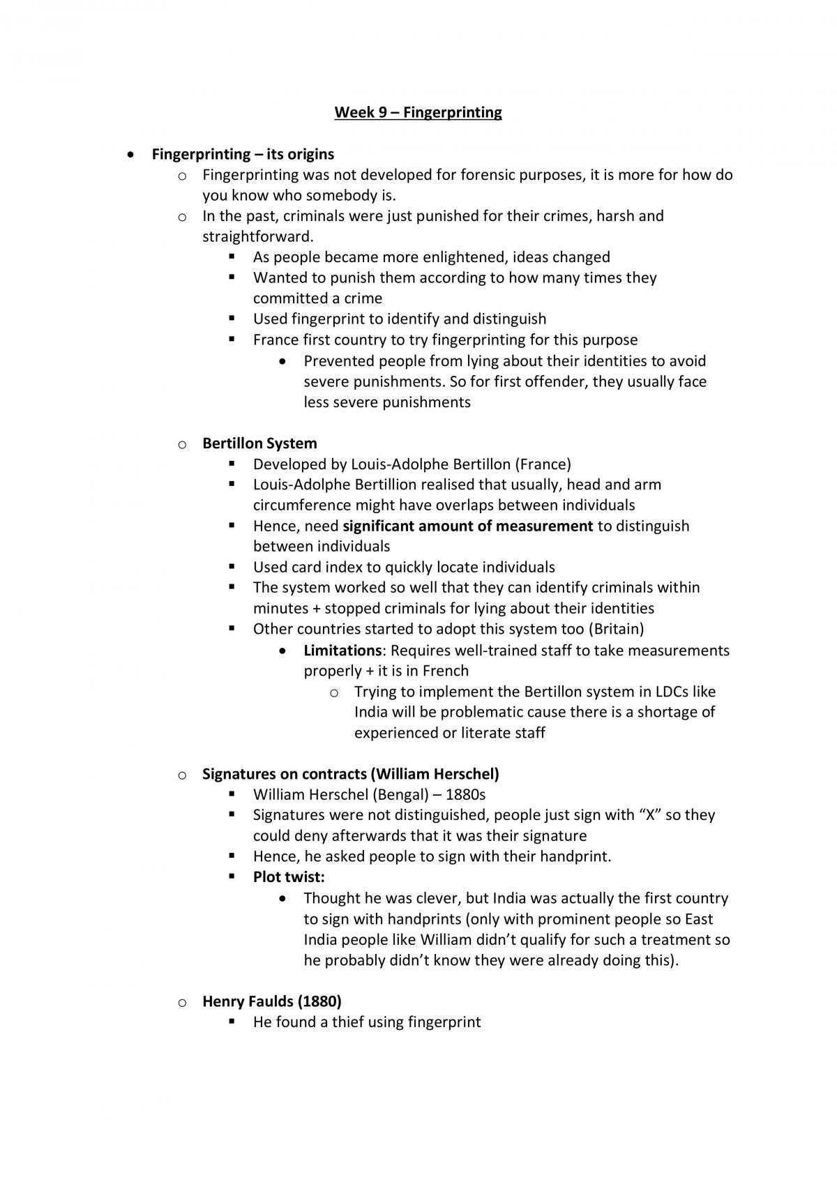 CM8002 Forensic Science Study Notes - Page 69