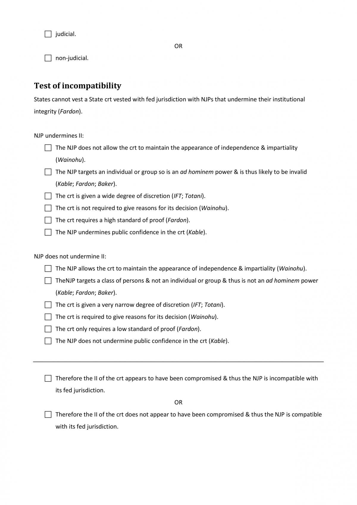 Constitutional Law problem-based exam model - Page 22