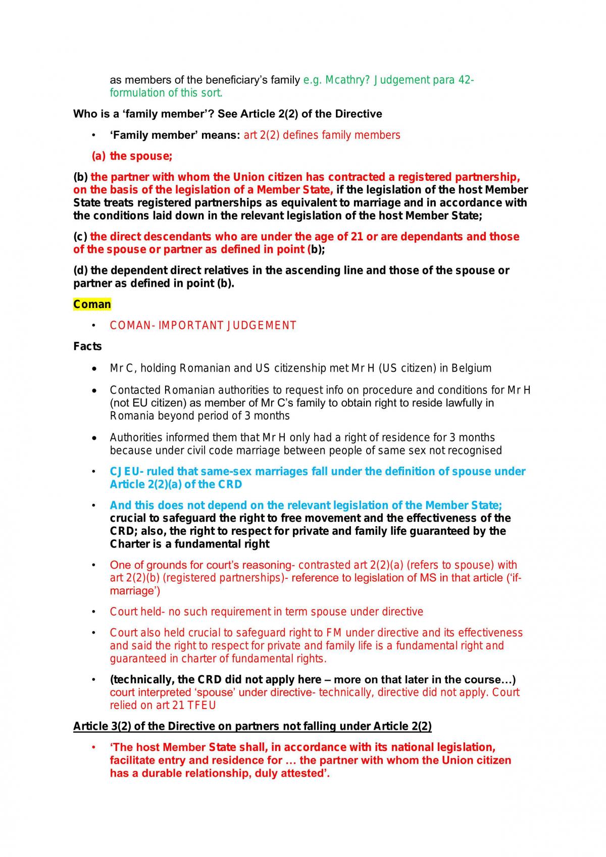 European Union 2 Notes - Page 85