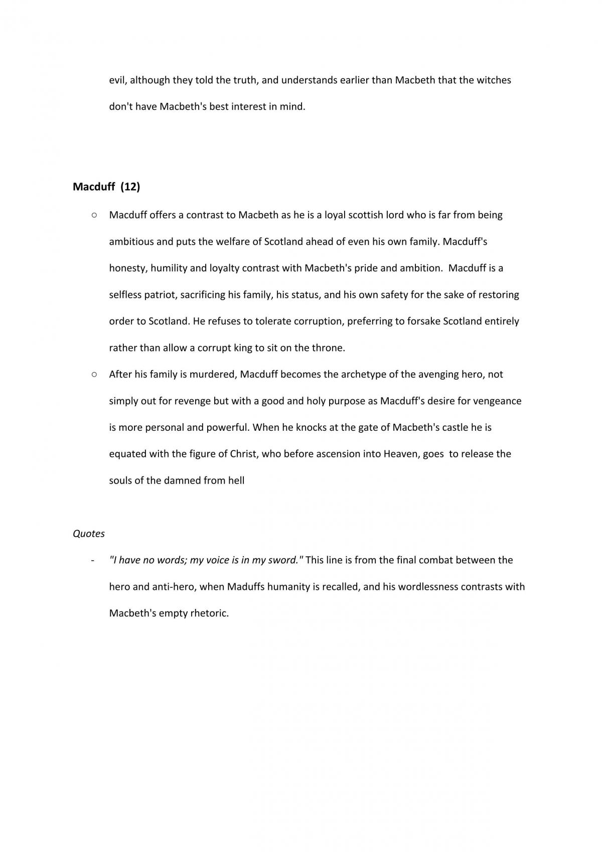 Macbeth Full Notes - Page 15