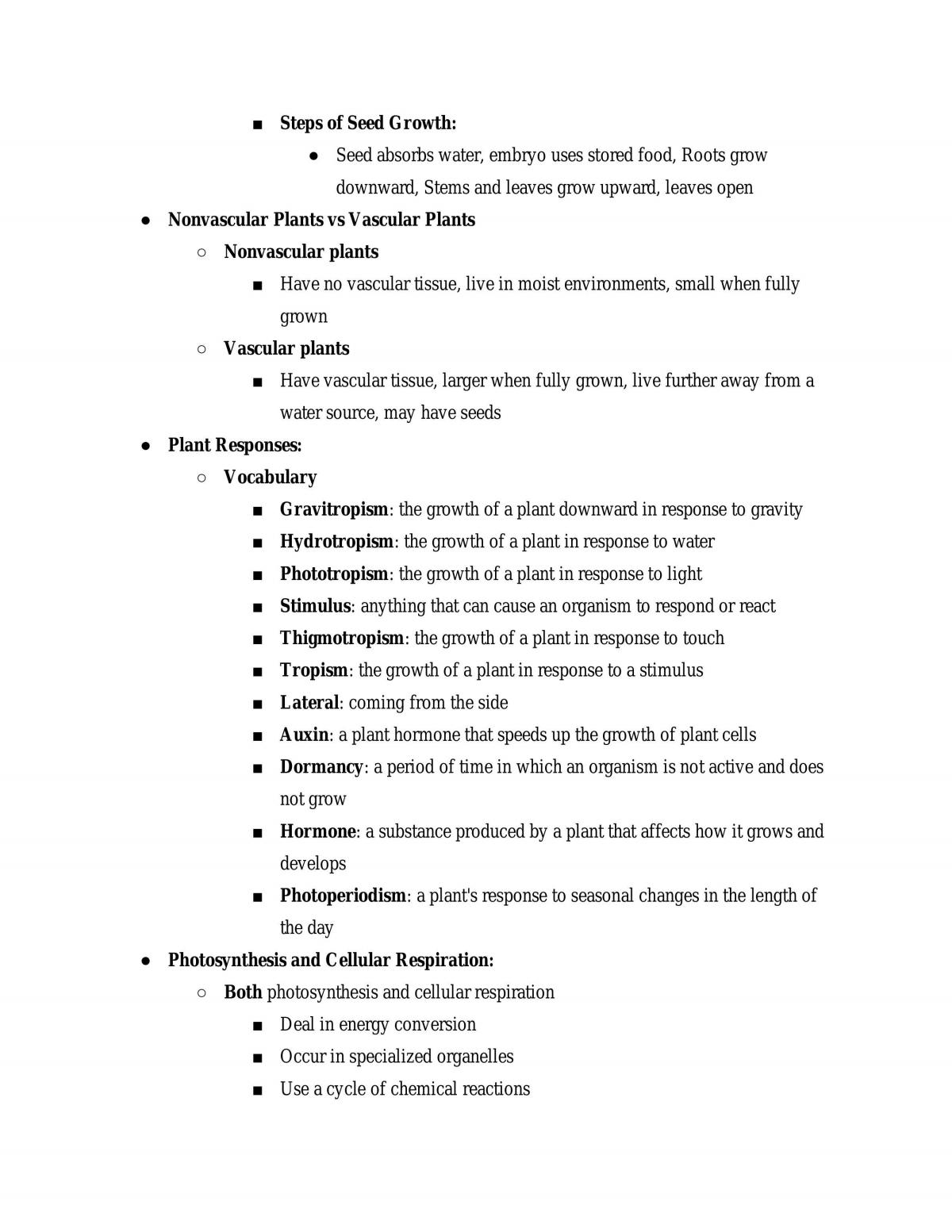 Biology 111 Study Notes - Page 22
