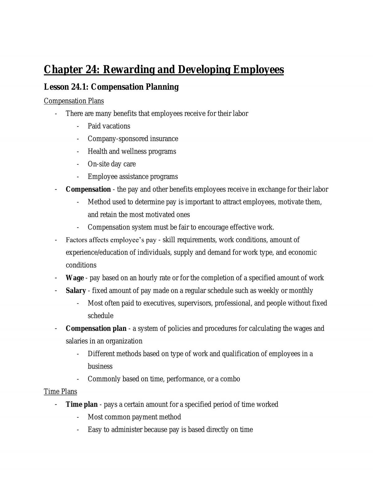 Business Organization and Management 120 Notes - Page 89