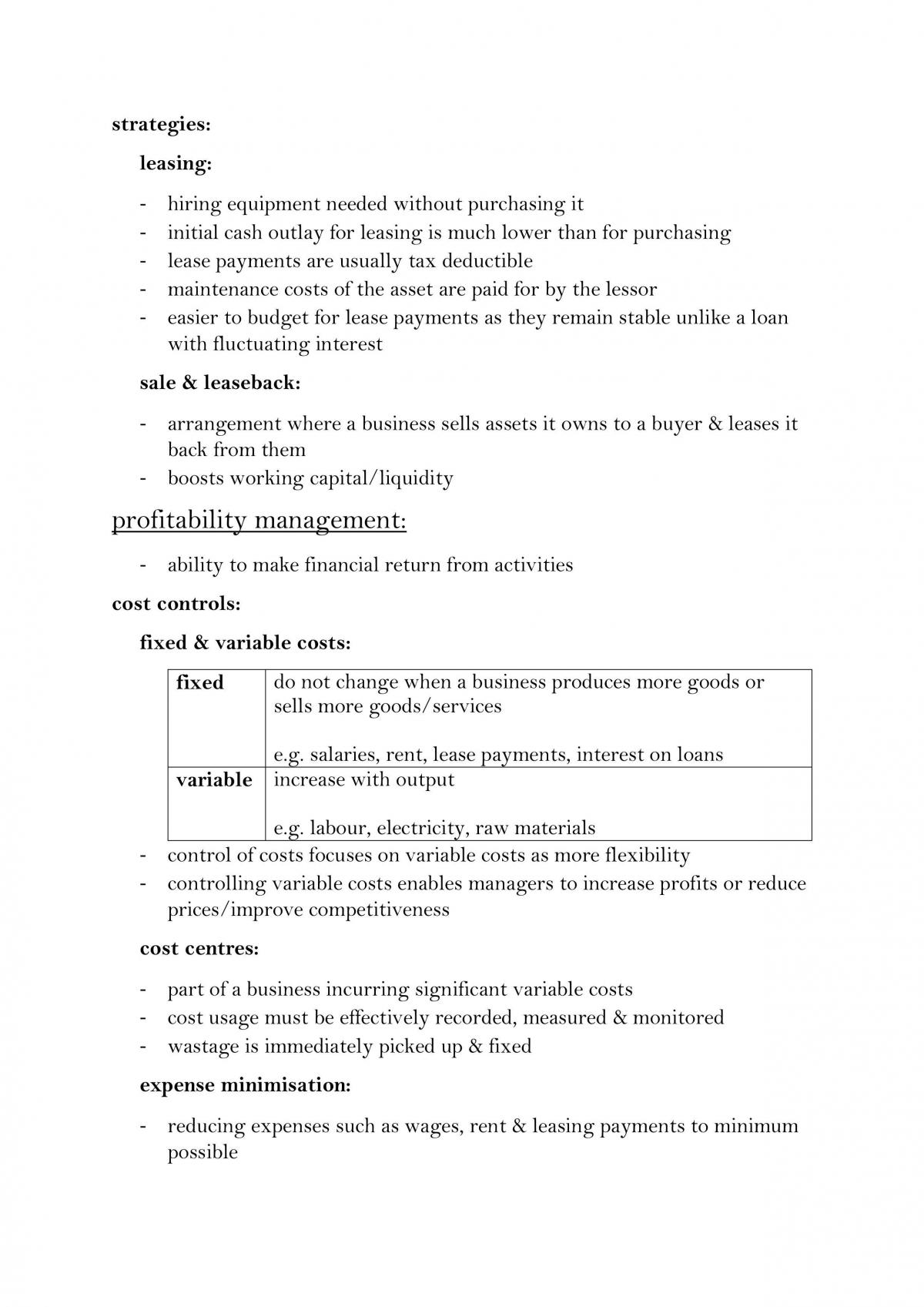 Business Studies HSC Complete Study Notes - Page 50