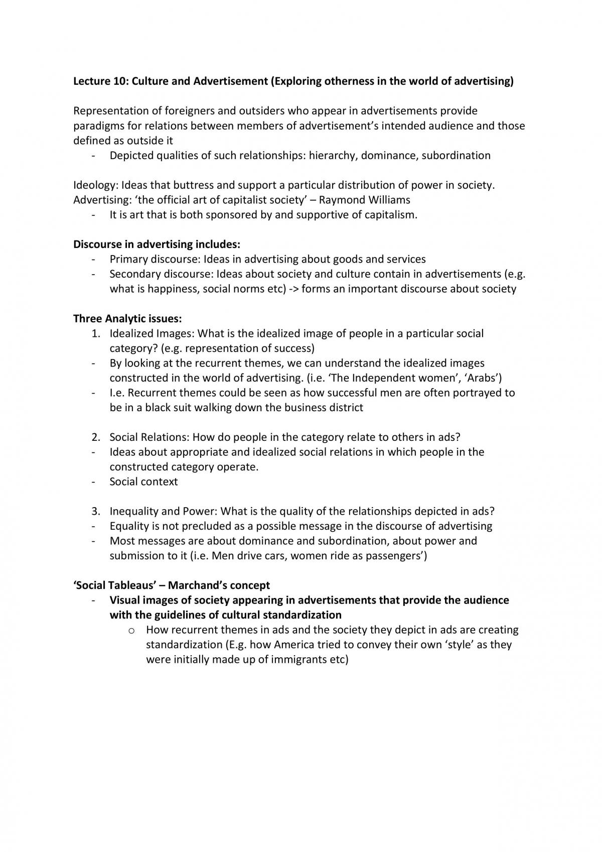 Representation and Media Summary Notes - Page 25