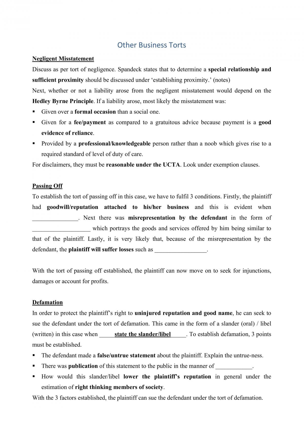 Business Law Notes - Page 36