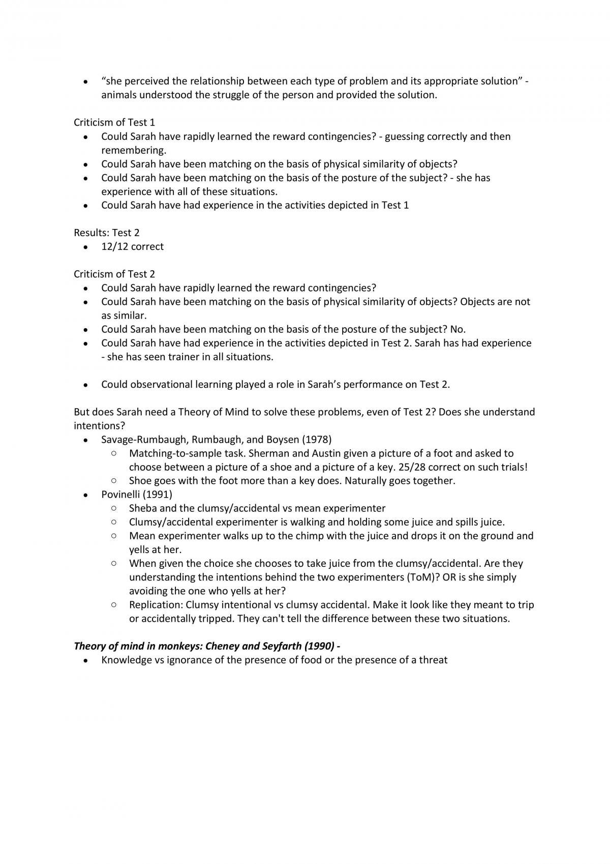 Comparative Cognition Notes - Page 65