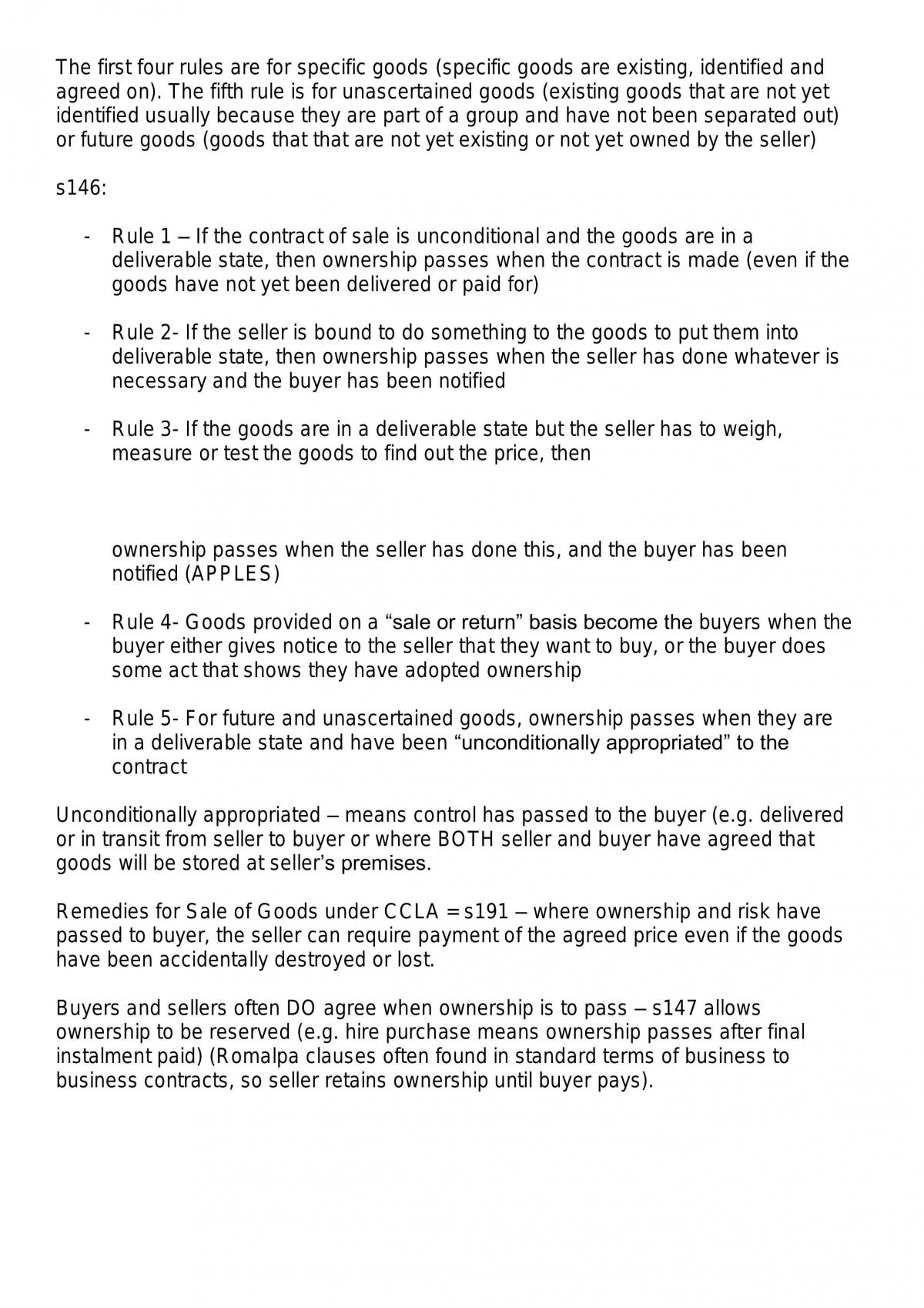 COMLAW 101 - Full Course Notes - Page 14