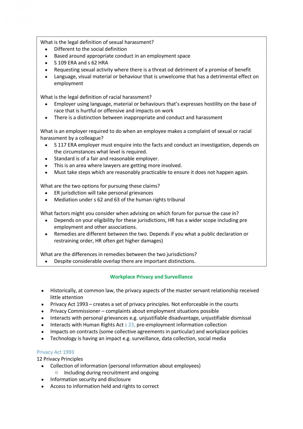 Labour Law Summary Notes  - Page 45