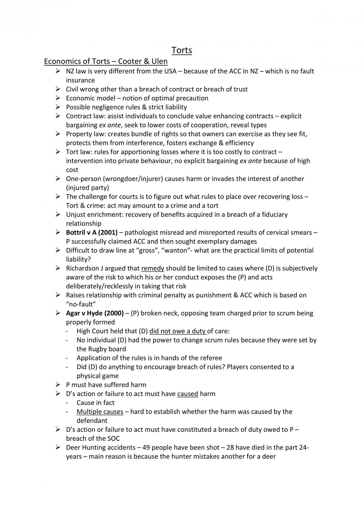 Law and Economics Notes - Page 32