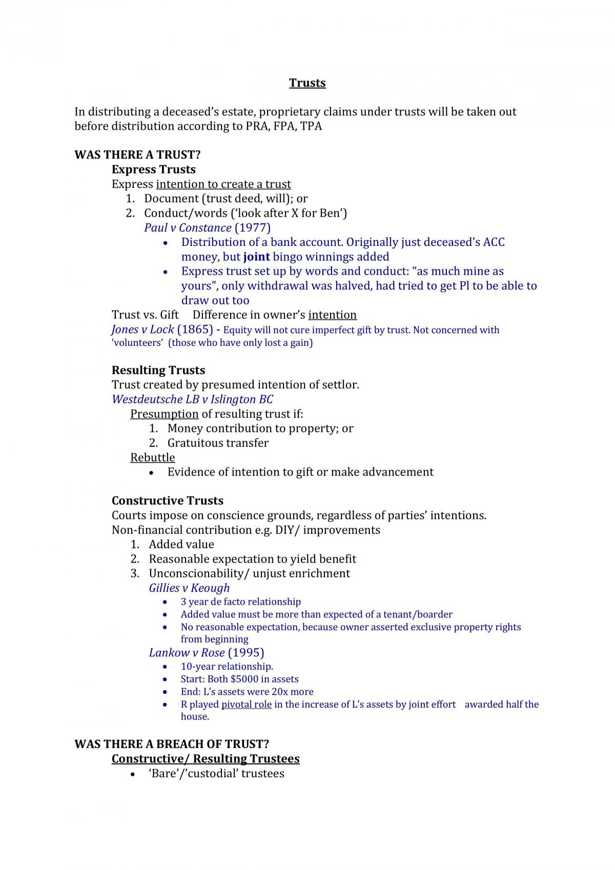 Property Law Complete Study Notes - Page 26