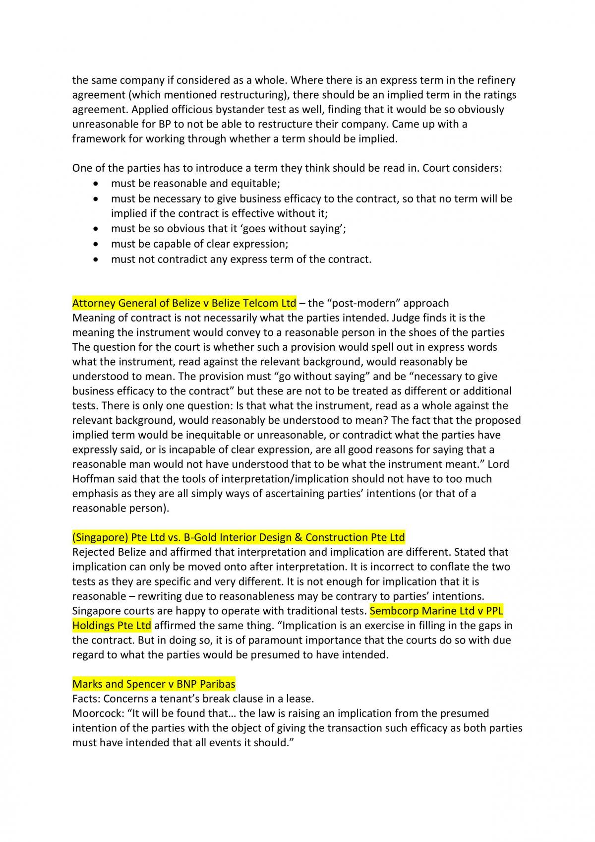 Contract Law Notes - Page 26
