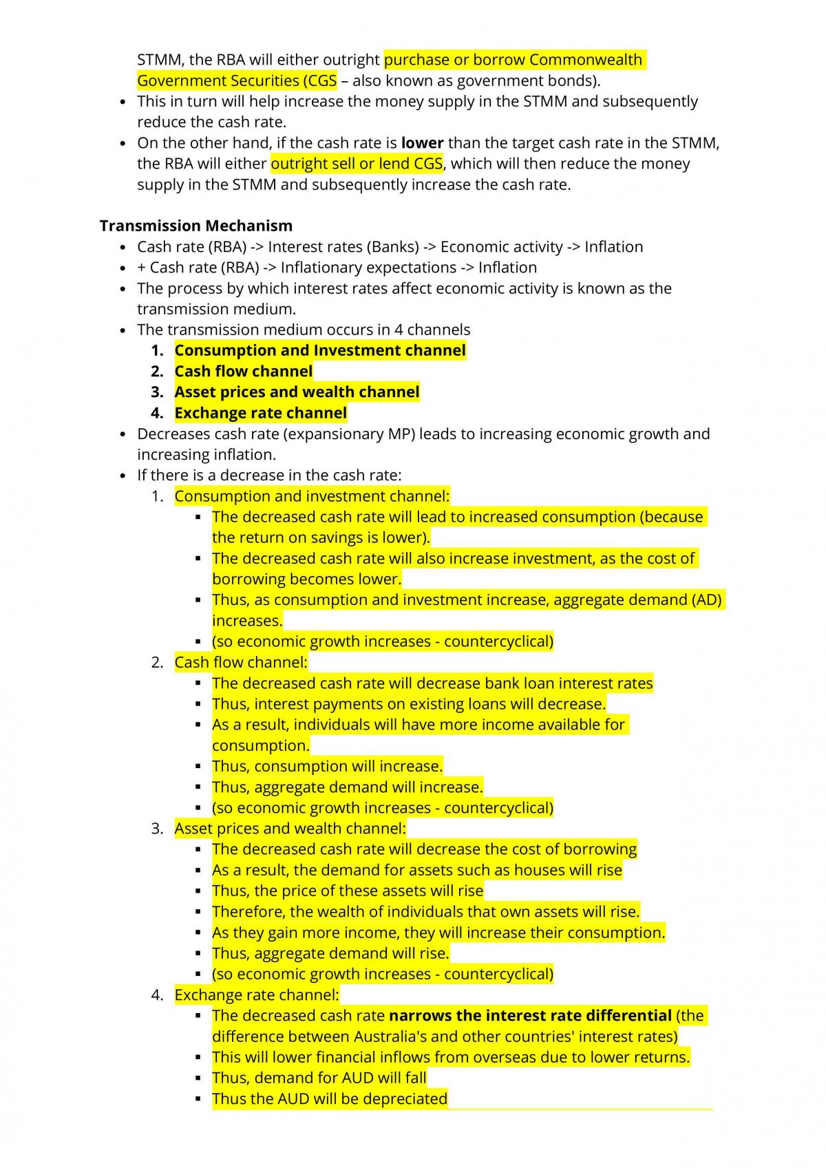 Complete Preliminary Economics Notes - Page 127