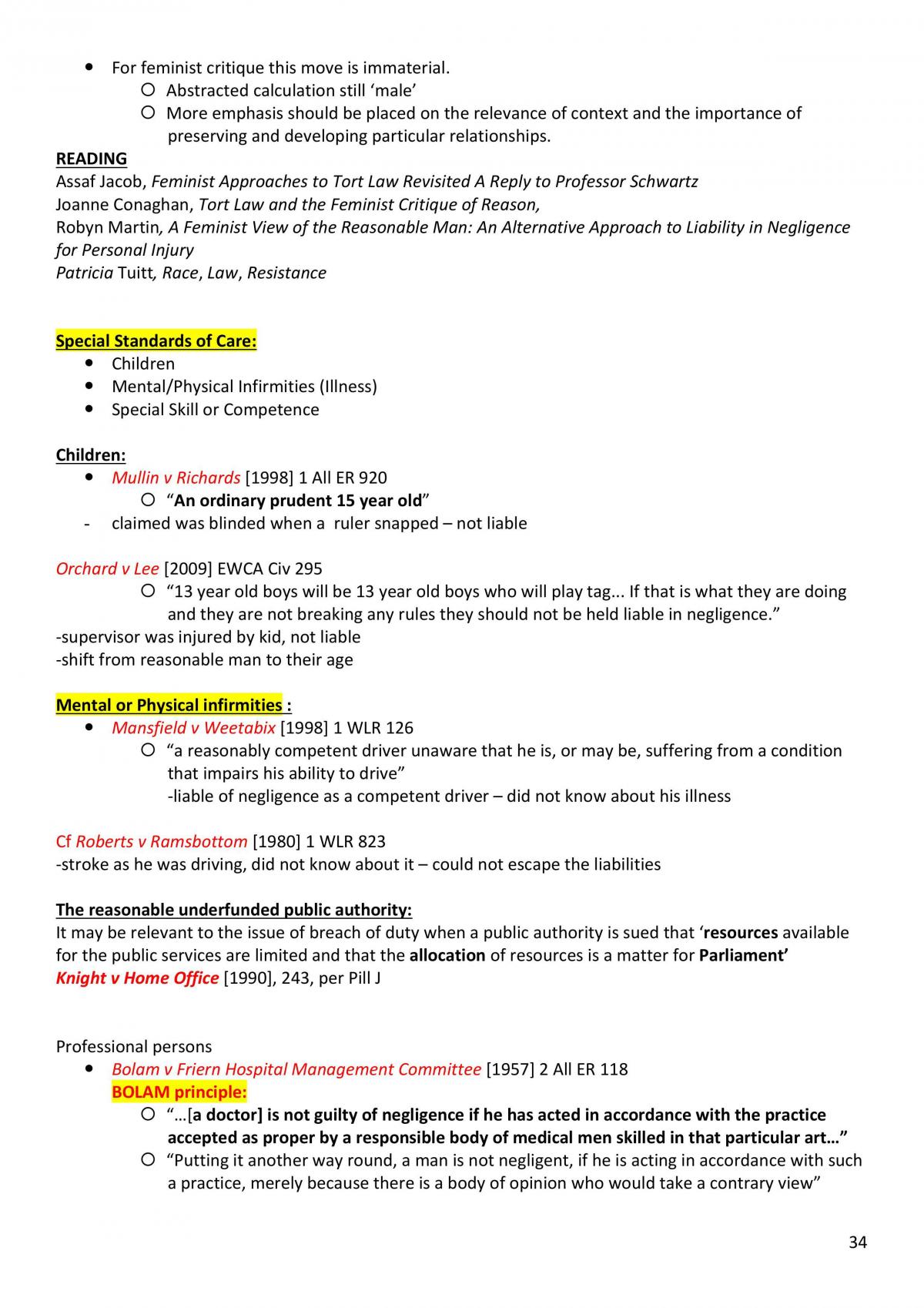 Foundations of the Law of Obligations notes - Page 34