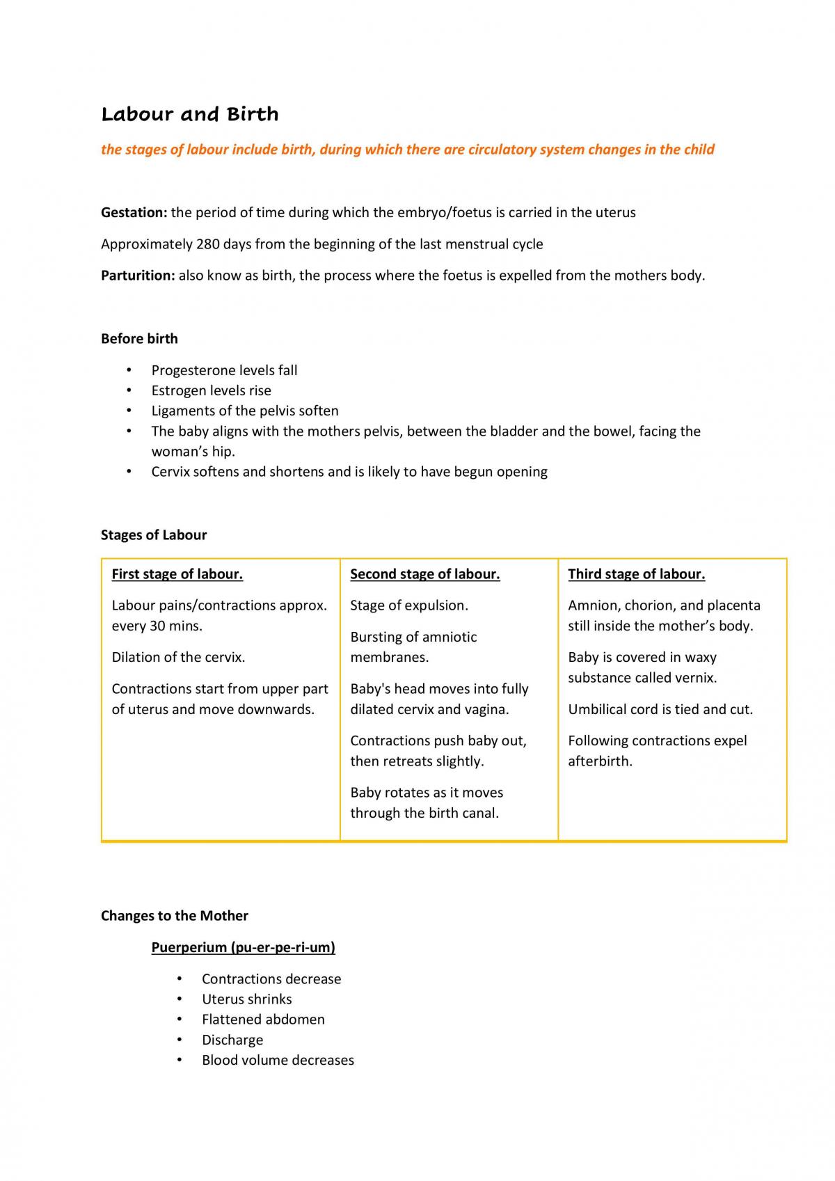 Human Biology Unit 1 and 2 Notes - Page 38