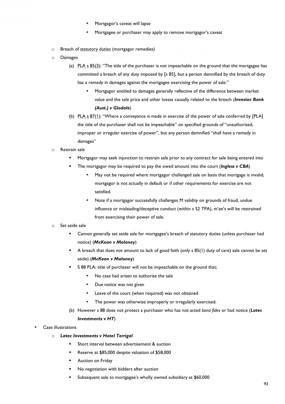 Property B EXAM NOTES - Page 93