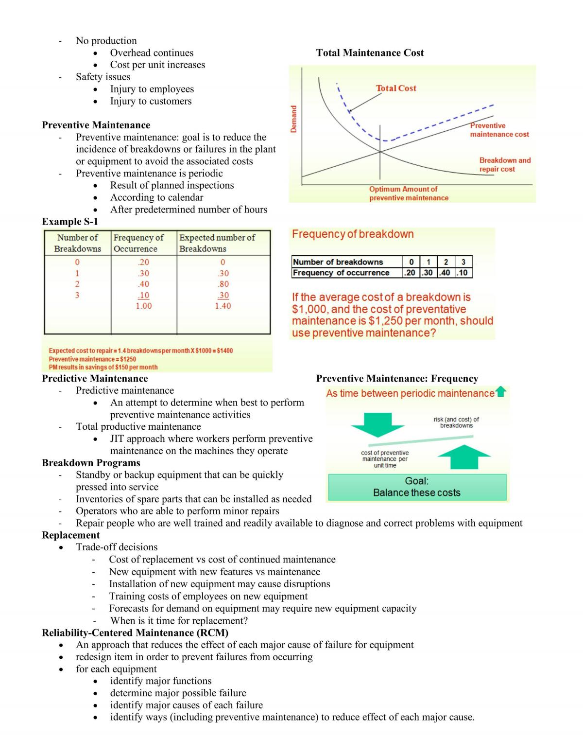 Operations Management Notes Complete - Page 33