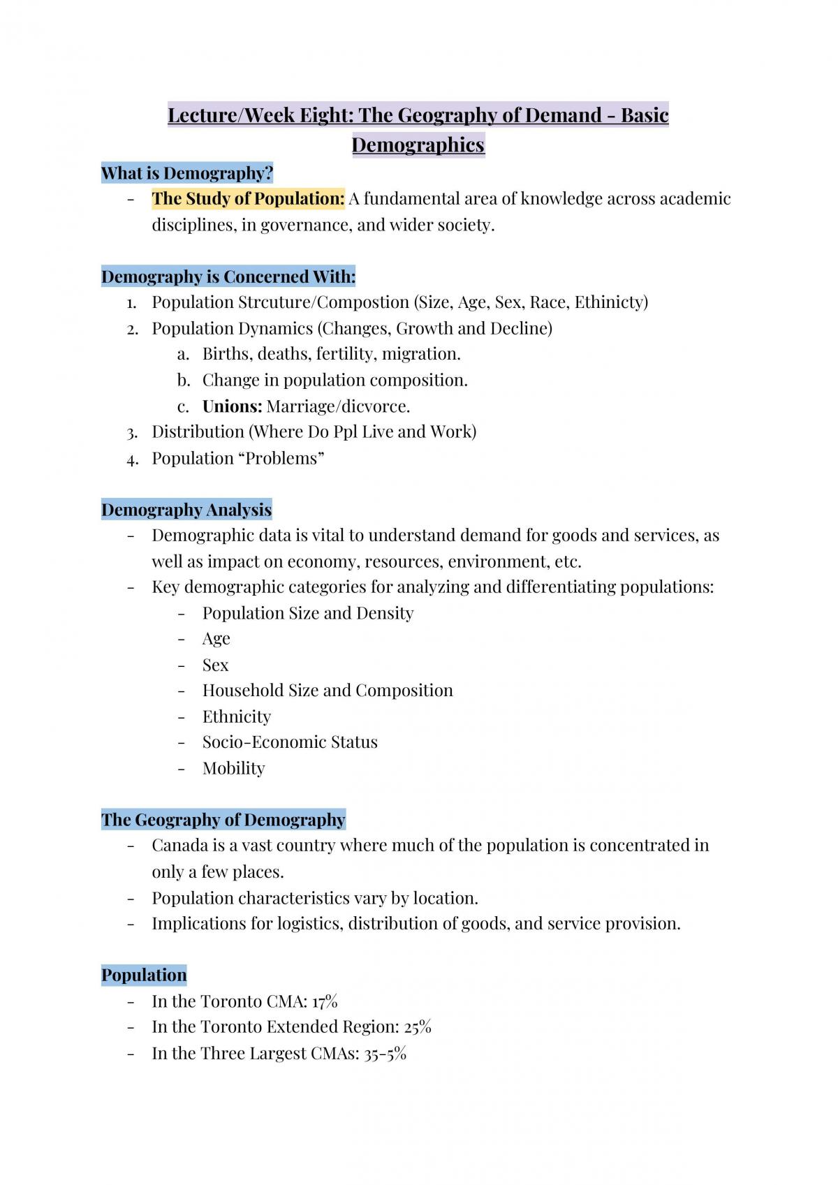 GEO 151 Notes - Page 33
