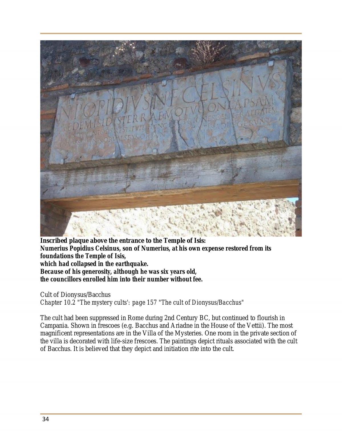 Cities of Vesuvius - Study Notes - Page 34