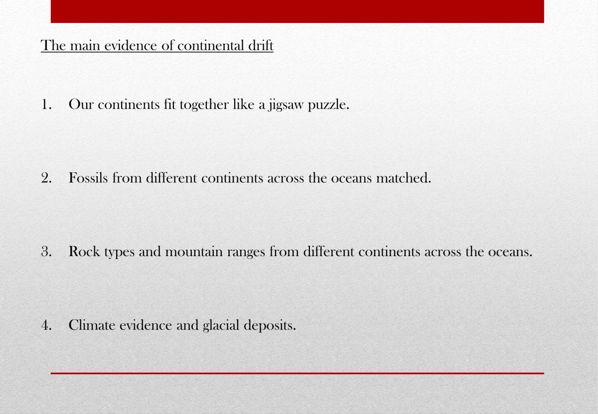 Continental drift and seafloor spreading presentation - Page 3