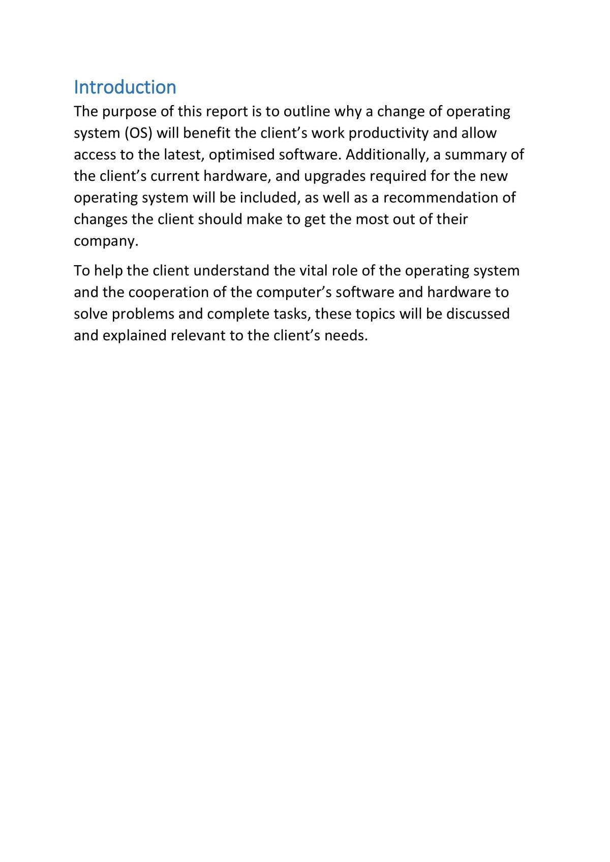 IDT Software Upgrade Recommendation Report - Page 3