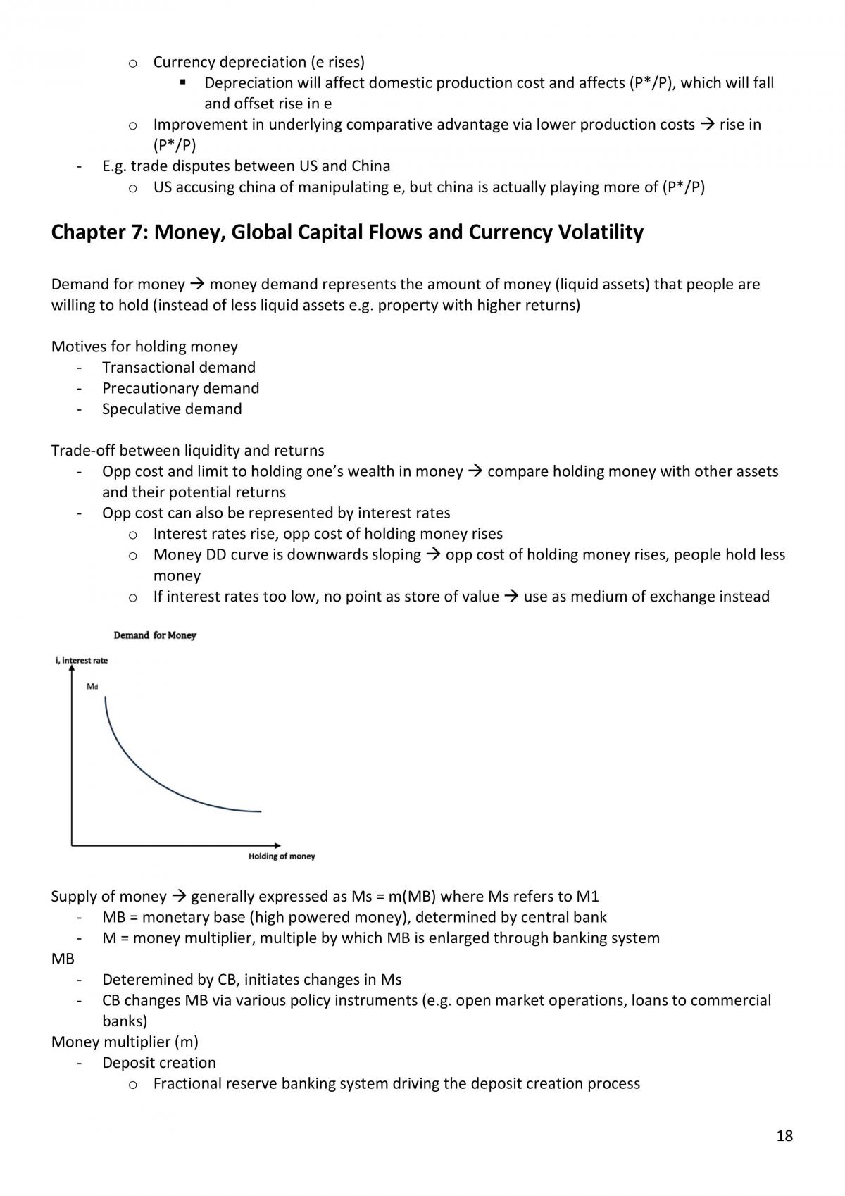Economics of Globalisation Notes - Page 18