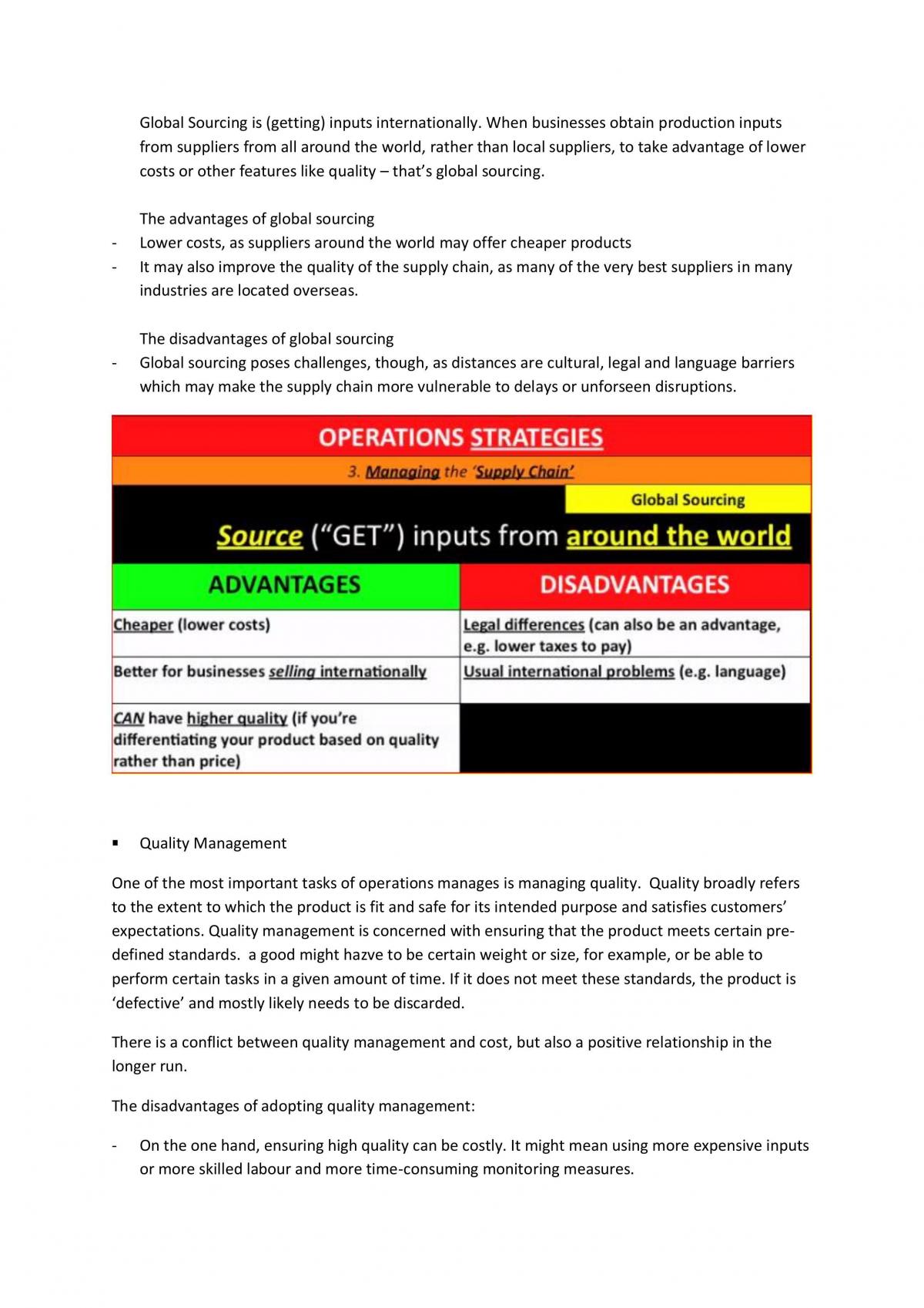 Operations Full Study Notes - Page 38