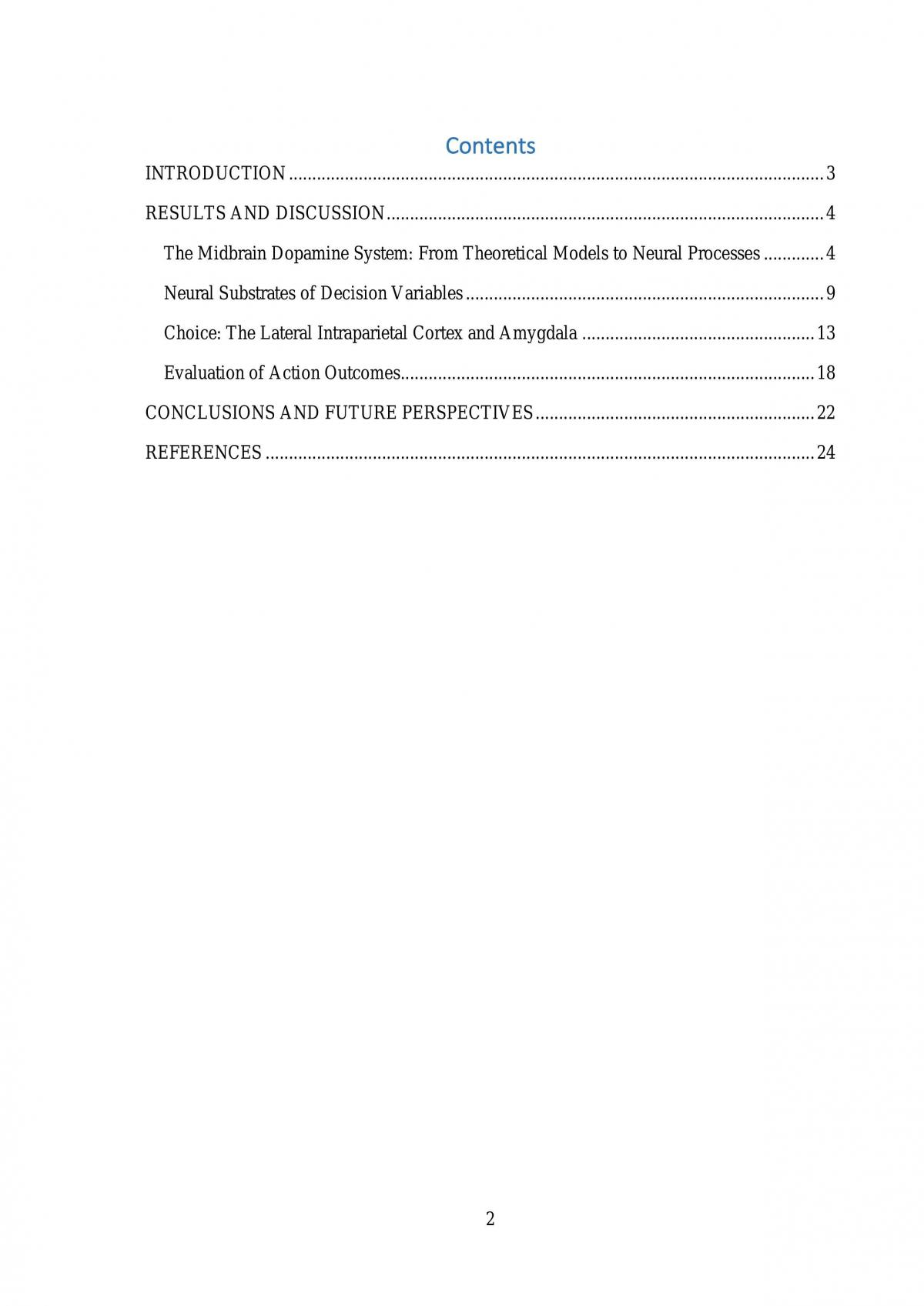 Neural substrates of decision-making and reward prediction errors - Page 3