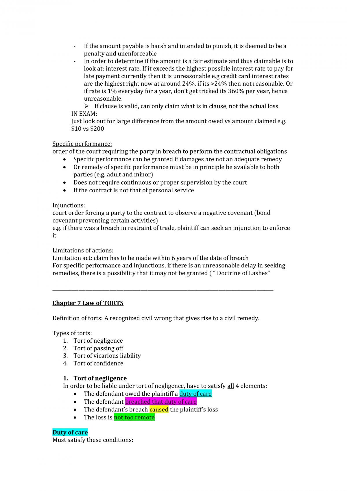 BSP1702 chapter by chapter notes - Page 15