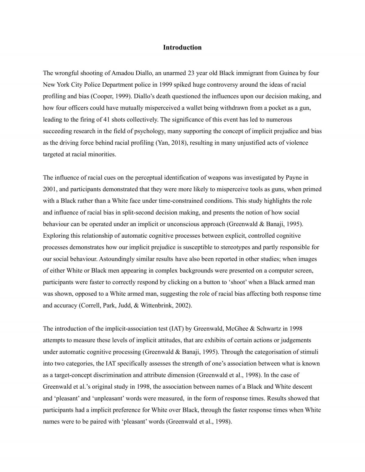 Implicit Attitudes and Racism - Lab Report - Page 3