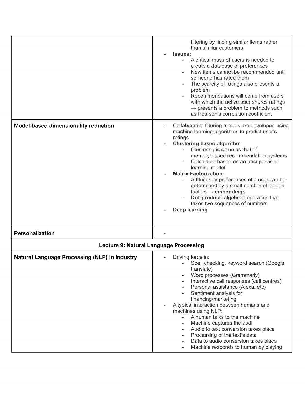 Artificial Intelligence for Business Notes - Page 33