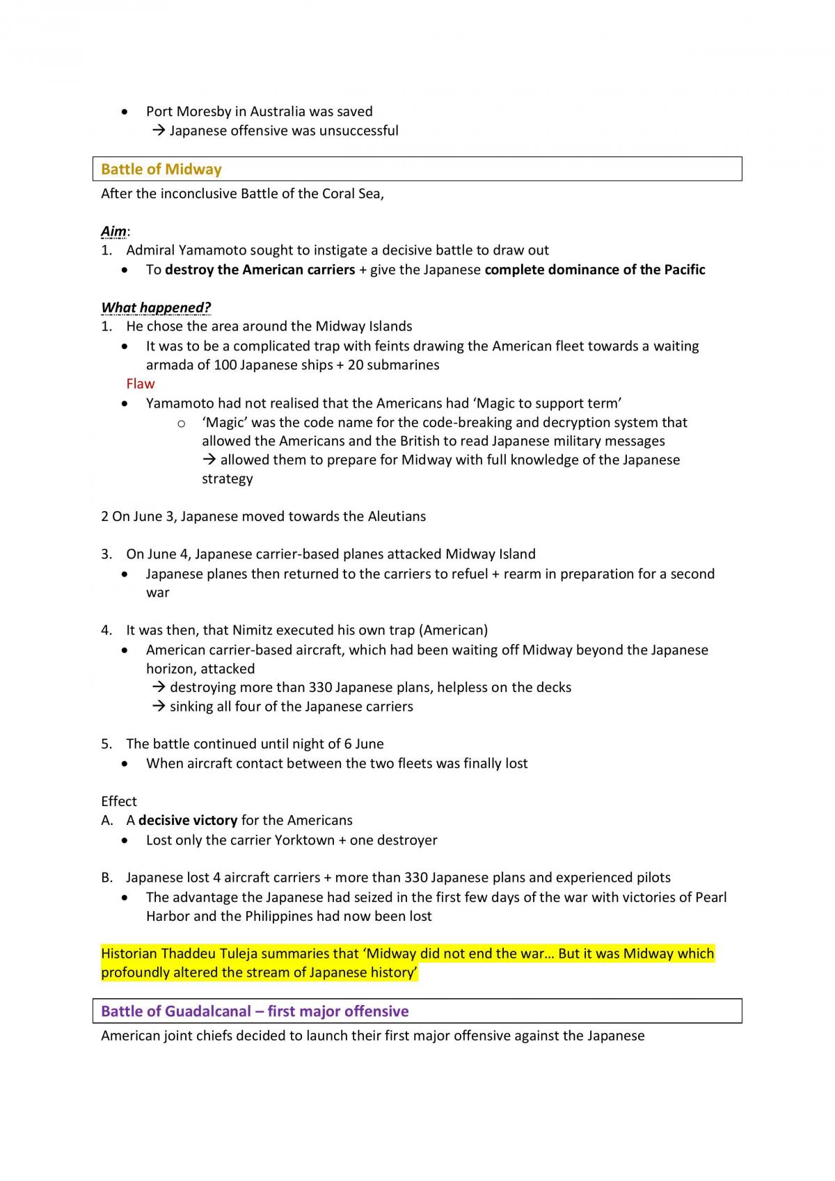 Pacific War Notes - Page 15